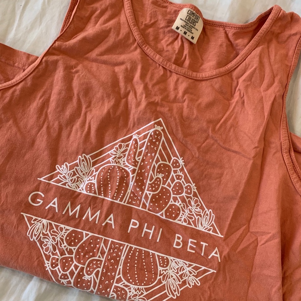 Gamma Phi Beta Comfort Colors Tank